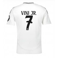 Real Madrid Vinicius Junior #7 Domáci futbalový dres 2024-25 Krátky Rukáv